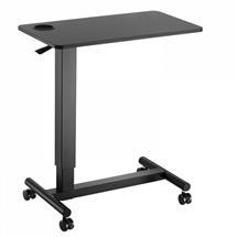 V7 Desktop Sit-Stand Workplaces | V7 DTM1SD. Product colour: Black, Number of wheels: 4 wheel(s),