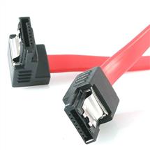 Startech Sata Cables | StarTech.com 12in Latching SATA to Right Angle SATA Serial ATA Cable