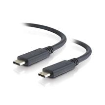 1m USB-C 3.1 (USB 3.1 Gen 2) Male to Male Cable Black