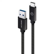 ALOGIC 1m USB 3.1 USB-C (Male) to USB-A (Male) -BLACK Aluminium