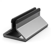 Notebook storage stand | ALOGIC Bolt Adjustable Laptop Vertical Stand | Quzo UK