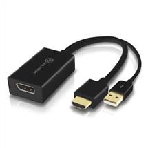 ALOGIC HDMI Male to DisplayPort Female Adapter with USB Cable for