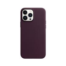 Mobile Phone Cases  | Apple iPhone 13 Pro Max Leather Case with MagSafe - Dark Cherry