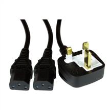Cables Direct RB-333W power cable Black 1.8 m C13 coupler