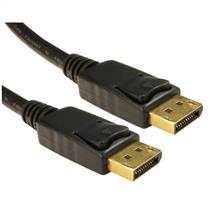 CABLES DIRECT Displayport Cables | Cables Direct CDLDP-003LOCK DisplayPort cable 3 m Black