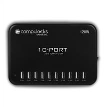 COMPULOCKS Interface Hubs | Compulocks OR-10PORTUSBHUB-EU interface hub USB 2.0 Black