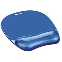 Fellowes Mouse Mat Wrist Support  Crystals Gel Mouse Pad with Non Slip