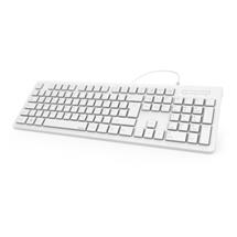 Hama  | Hama KC-200 Multimedia Keyboard, USB, Flat Keys, Splash Proof, White