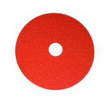 Maxima Polyester Floor Pads for Rotary Floor Polisher Red 17 Inch