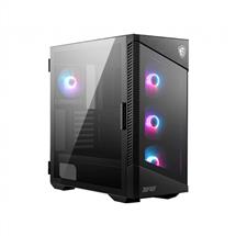 PC Cases | MSI MPG VELOX 100R Mid Tower Gaming Computer Case 'Black, 4x 120mm