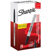 Sharpie Markers | Sharpie Fine marker 24 pc(s) Fine tip Black | Quzo UK