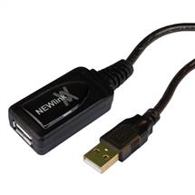 Network Cables | Cables Direct 10m USB 2.0 Active Repeater USB cable Black