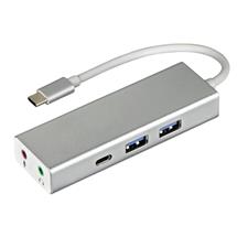 Hama Interface Hubs | Hama Aluminium USB 3.2 Gen 1 (3.1 Gen 1) Type-C 5000 Mbit/s Silver