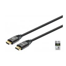Manhattan HDMI Cable with Ethernet, 8K@60Hz (Ultra High Speed), 1m