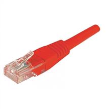 Exc  | 0.3m RJ45 Cat6 UUTP Red Network Cable - 854221 | Quzo