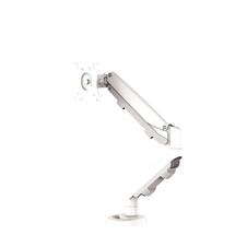 Fellowes Eppa Single Monitor Arm - White | Quzo UK