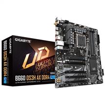 Gigabyte B660 DS3H AX DDR4, Intel, LGA 1700, Intel® Celeron®, Intel®