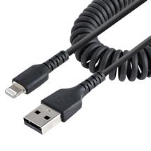 StarTech.com 1m (3ft) USB to Lightning Cable, MFi Certified, Coiled
