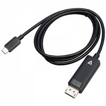 V7 V7USBCDP14-1M video cable adapter DisplayPort USB Type-C Black