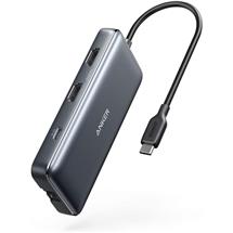 Anker A8380, USB 3.2 Gen 1 (3.1 Gen 1) TypeC, 100 W, Black, MicroSD