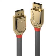 Lindy Displayport Cables | Lindy 10m DisplayPort 1.2 Cable, Gold Line | In Stock