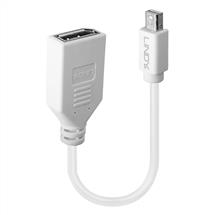 Lindy Displayport Cables | Lindy Adapter Cable Mini-DP (M)/DP (F) Premium shielded