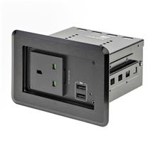 Av Conferencing Bridges | StarTech.com Conference Table Power Center with 1x CE Certified BS1363