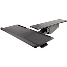 StarTech.com Under Desk Keyboard Tray  Full Motion & Height Adjustable
