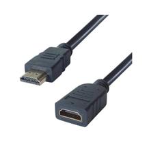 2m 4K HDMI Male to HDMI Female Extension Cable - Black