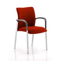 Academy Fully Bespoke Fabric Chair with Arms Tabasco Orange - KCUP0036