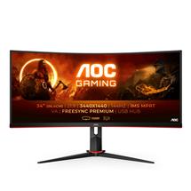 Gaming Monitor | AOC G2 CU34G2X/BK computer monitor 86.4 cm (34") 3440 x 1440 pixels