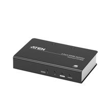 2 Port True 4K HDMI Video Splitter with Audio support (Compatible with