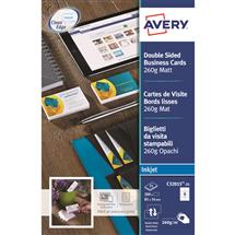 Avery Quick&Clean 85 x 54 mm (x25) business card 200 pc(s)