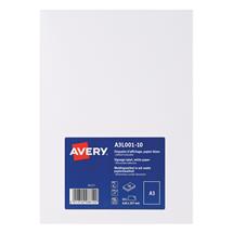 DIY Signs | Avery A3L001-10 printer label White Self-adhesive printer label