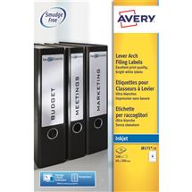 Avery J8171-25 self-adhesive label White 100 pc(s)