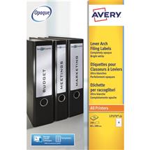 Avery L7171-25 self-adhesive label White 100 pc(s)