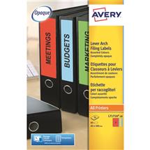Avery Lever Arch Filing Laser Labels selfadhesive label Rectangle