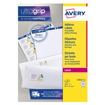 Avery L7651-25 addressing label White Self-adhesive label