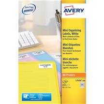 Avery L7656-100 self-adhesive label White 8400 pc(s)