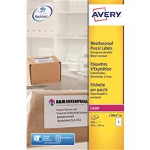 Avery Weatherproof Shipping Labels | Avery Weatherproof Shipping Labels self-adhesive label White 100 pc(s)