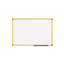 BiOffice Ultrabrite Magnetic Lacquered Steel Whiteboard Yellow