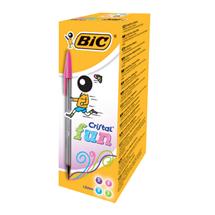 Bic Pen Sets | BIC Cristal Fun Lime Stick ballpoint pen 20 pc(s) | In Stock