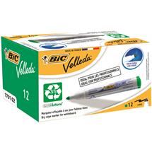 Drywipe Markers | BIC Whiteboard Velleda ECOlutions 1701 marker 12 pc(s) Green
