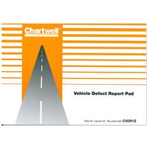 Chartwell A5 Vehicle Defect Reporter Pad 25 Reports in Duplicate