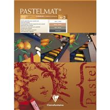 Art Pads & Paper | Clairefontaine Pastelmat Pad No.2 300x400mm 360gsm 12 Sheets 4 Colour