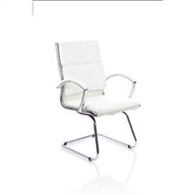 Classic Cantilever Chair White BR000032 | In Stock