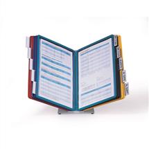 Durable Literature Displays | Durable VARIO document display carousel Desk Portrait A4