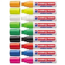 4090 | Edding 4090 chalk marker Black, Green, Pink, Red, White 5 pc(s)