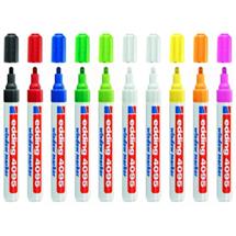 Chalk Markers | Edding 4095 chalk marker Black, Blue, Green, Orange, Pink, Red, White,