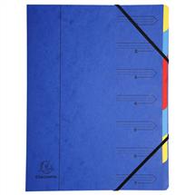 Part Files | Exacompta 54072E folder Blue A4 | In Stock | Quzo UK